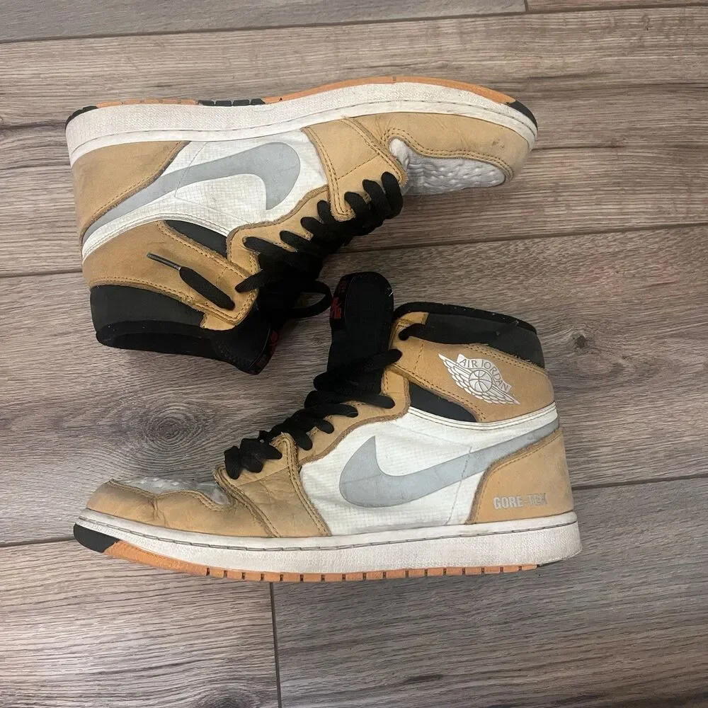 Nike Air Jordan 1 Element GORE-TEX Light Curry Orange High Top DB2889-700 Sz 10